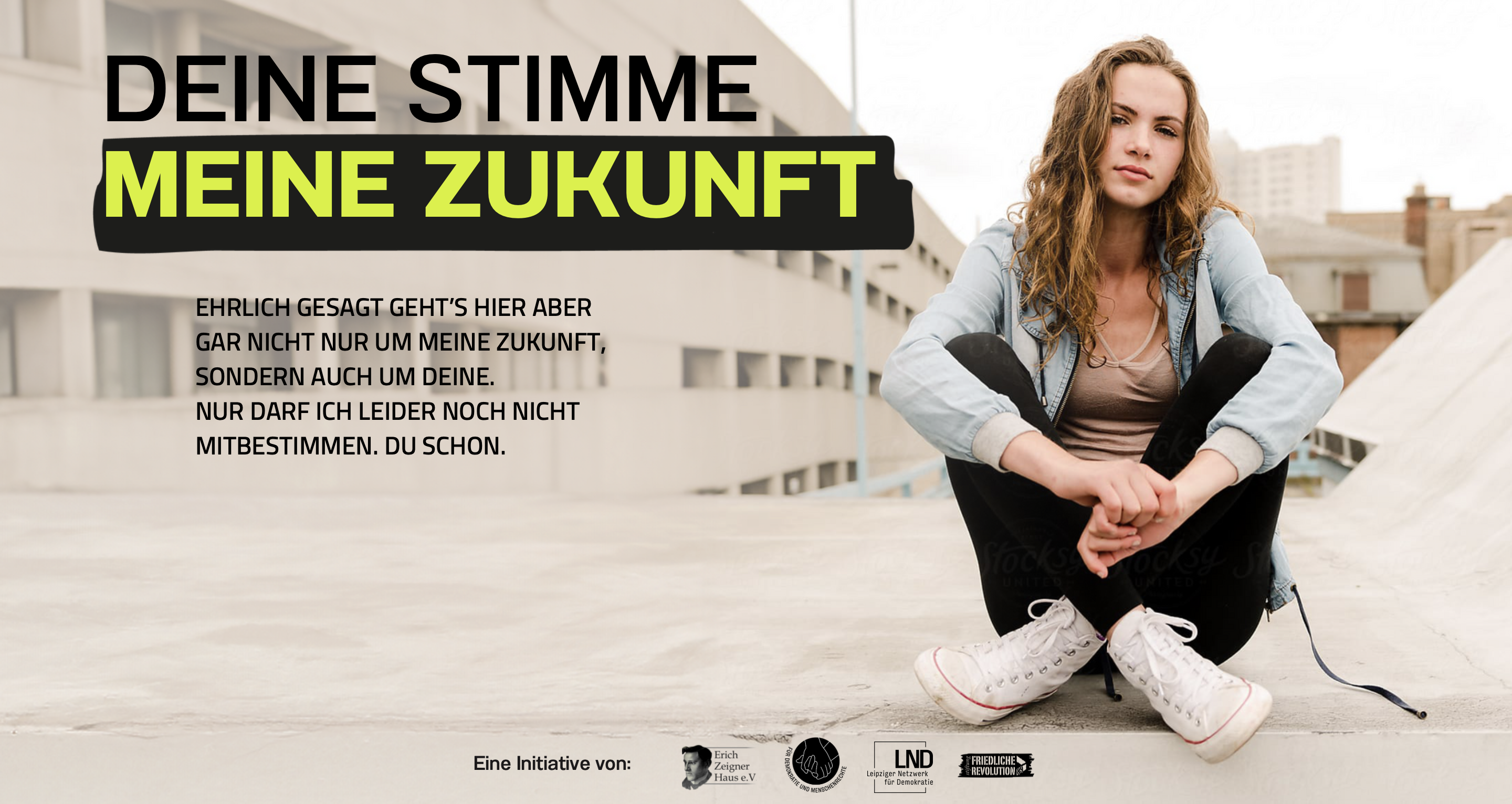 DEINE STIMME – MEINE ZUKUNFT: Kampagne zur Kommunal- und Europawahl